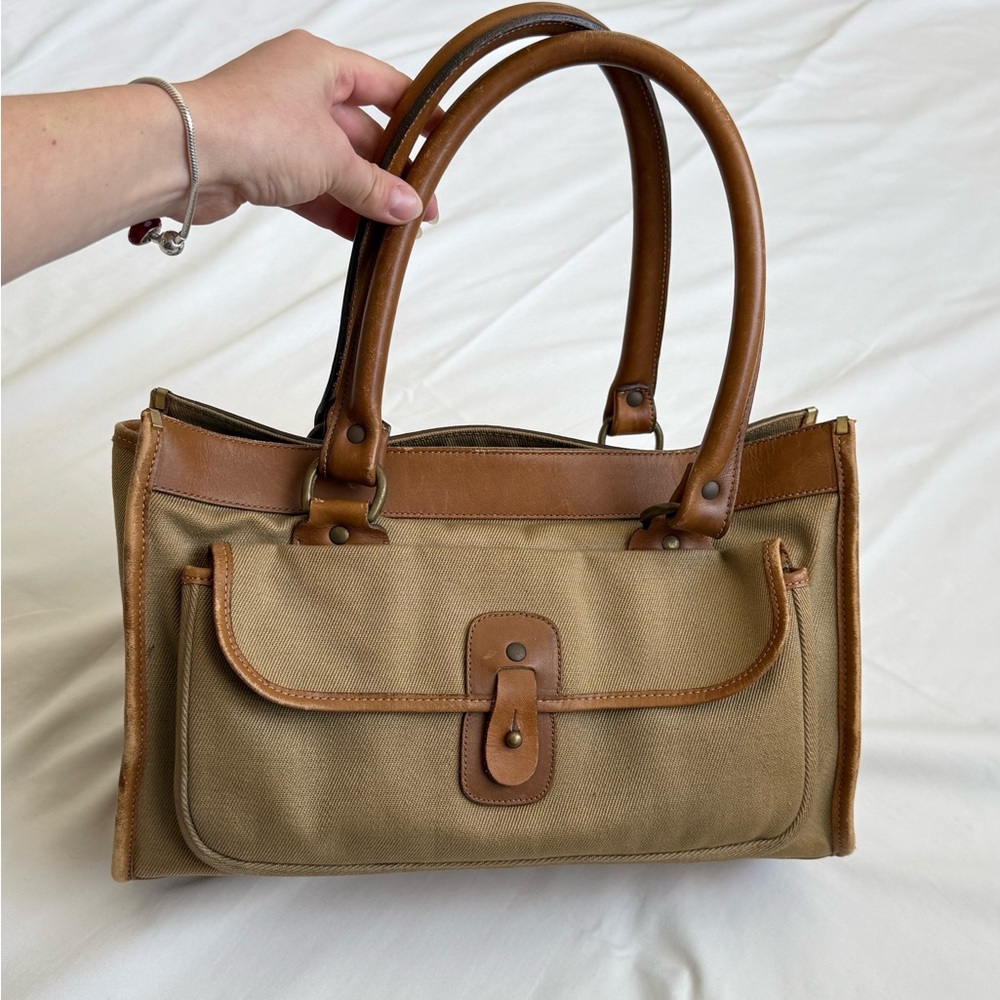 Gorgeous Vintage Ghurka Marley Hodgson No. 9 "The Runabout" Shoulder Bag
